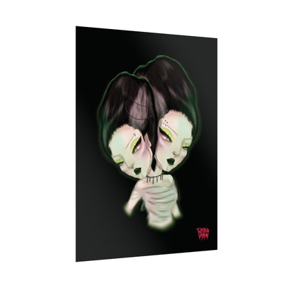 Brides of frankenstein Rolled Posters