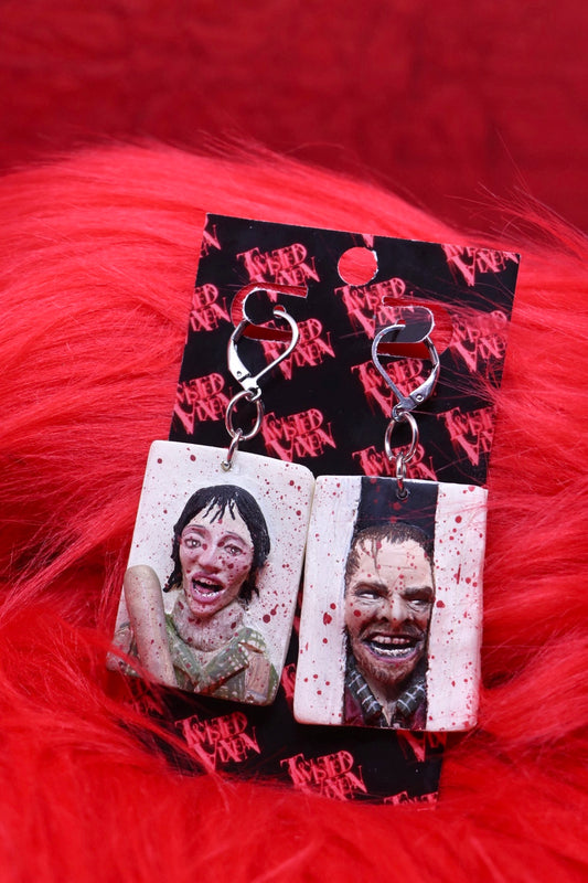 The shining earrings